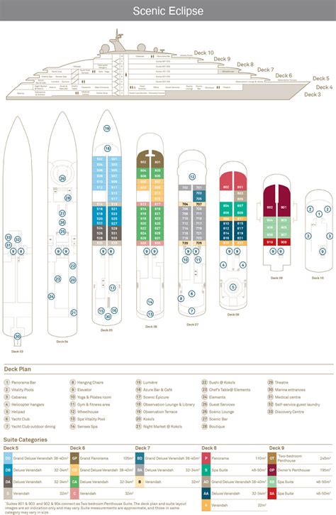 Scenic-Eclipse-Deck-Plan | Antarctica Travel Centre