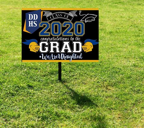 2021 Graduate Yard Sign Class of 2021 Customizable Gift Grad | Etsy ...