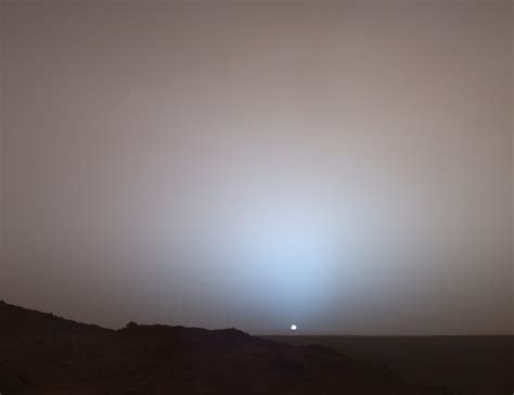 Spirit's sunset on Mars | The Planetary Society