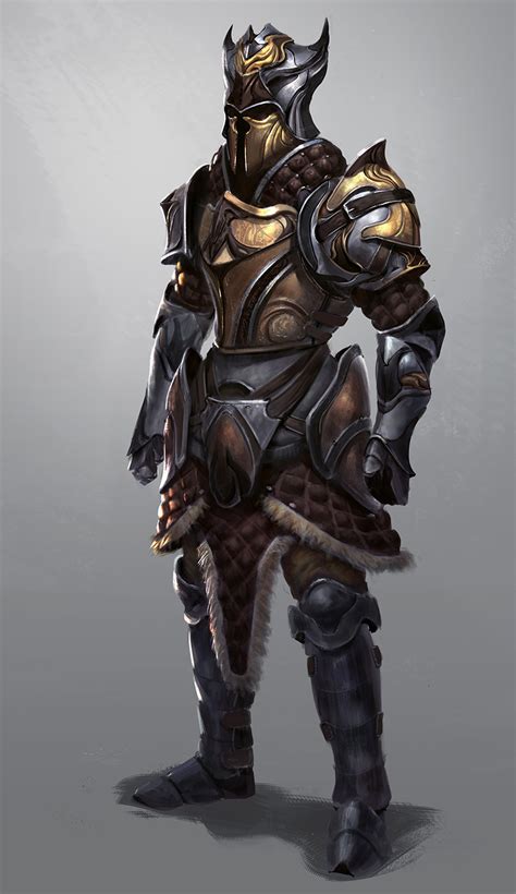 ArtStation - Warrior Armor Design 3