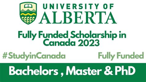 University of Alberta Scholarships 2023 in Canada [Fully Funded]