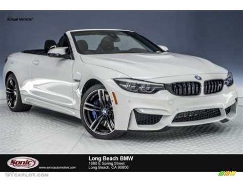 2018 Mineral White Metallic BMW M4 Convertible #120306655 Photo #4 | GTCarLot.com - Car Color ...