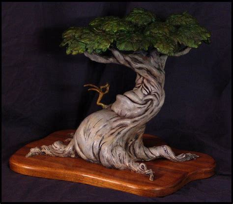 Small Tree Front by RandyHand on deviantART | Tree sculpture, Sculpture ...