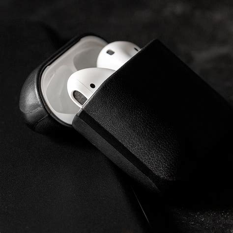 Airpods Case // Black Leather - Nomad - Touch of Modern