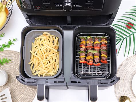 Lamapee Air Fryer Accessories for Ninja Dual Zone Air Fryer AF400UK &AF451UK : Amazon.co.uk ...