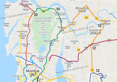 MMRDA Invites GC Bids for Mumbai Metro’s Line-10 & Line-12 - The Metro ...