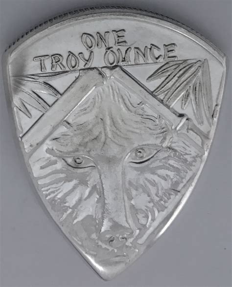 Panda Bear 1 oz. 99.9% Fine Silver Coin Guitar Pick