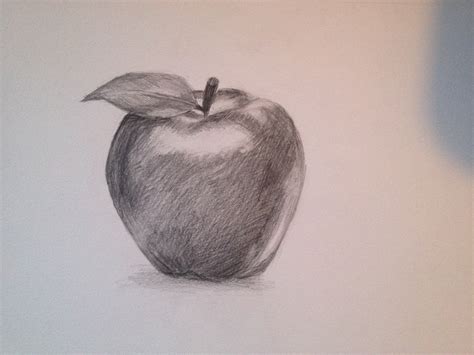 Apple Pencil Drawing at GetDrawings | Free download