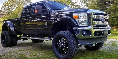 Car | Ford F-350 Dually on Fuel Dually Maverick Dually Rear - D538 ...