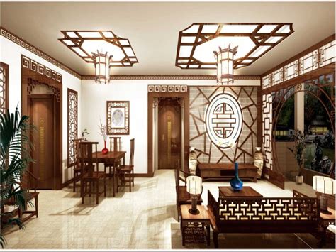 Modern house architecture: Typical Oriental Style Interior