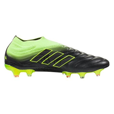 adidas Copa 19+ FG Firm Ground Soccer Cleat - Black/Yellow/Black | Football boots, Soccer cleats ...