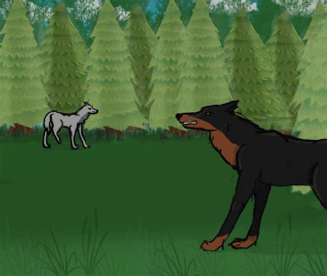 Wolf-fight-animation by Rendou-Animated on DeviantArt