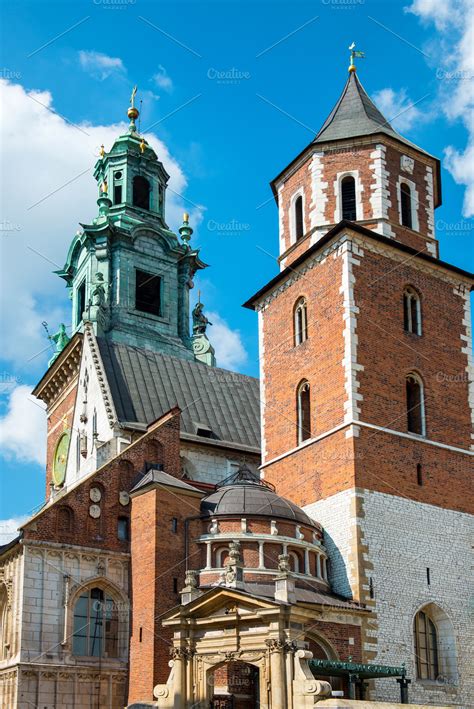 Wawel Cathedral in Krakow, Poland ~ Architecture Photos ~ Creative Market