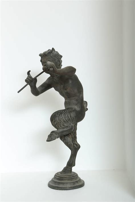 19th Century Antique Bronze Sculpture of Pan the Mythological God at 1stDibs