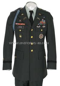 US ARMY OFFICER CLASS A GREEN UNIFORM