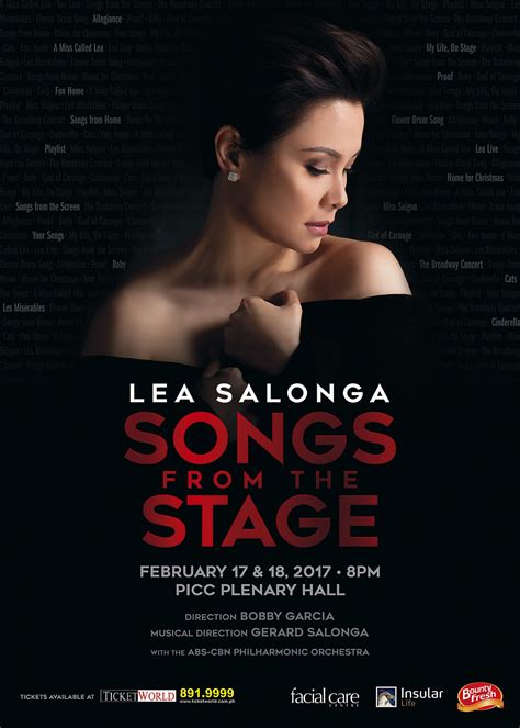 Lea Salonga: Songs From the Stage - Occasions of JOY