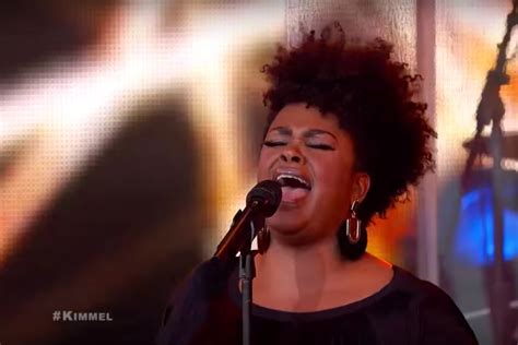 Jill Scott Performs 'Run Run Run' on 'Jimmy Kimmel Live'