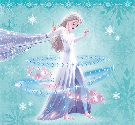 New Elsa Snow Queen fifth spirit images from Frozen 2 upcoming books ...