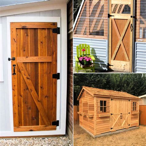 How To Make A Solid Shed Door