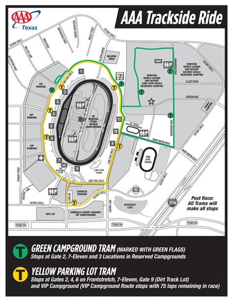 Texas Motor Speedway Track Map - Printable Maps