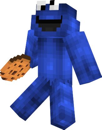 Cookie Monster Minecraft Skin