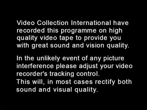 The Video Collection 1986 Tracking Control Screen, Warning Screen and Logo Recreation - YouTube