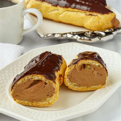 Chocolate Mousse Eclairs. Easier than you may think!