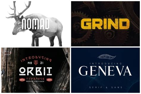 33 Best Manly Fonts To Add Boldness and Strength Into Your Designs | HipFonts