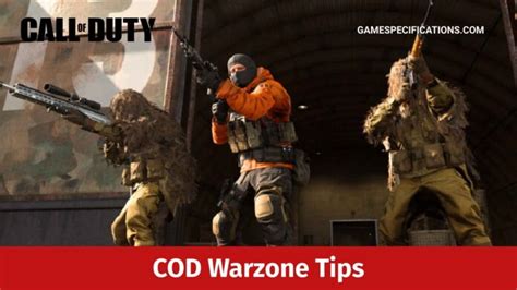 Top 20 COD Warzone Tips To Win Battles Easily - Game Specifications