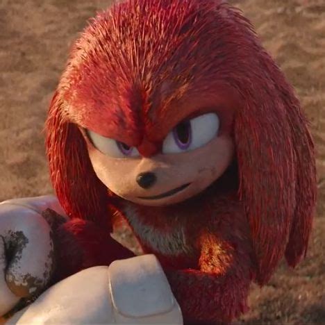 knuckles the echidna ( Sonic O Filme 2 ) in 2022 | Hedgehog movie, Sonic, Sonic art
