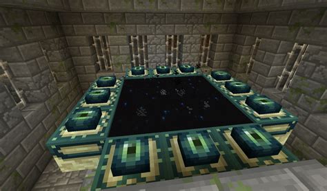 Minecraft Stronghold portal by Sandvich2302 on DeviantArt