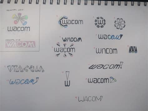 Wacom Logo Redesign on Behance