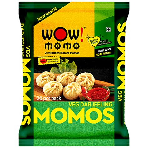 Buy Wow Momo Darjeeling Veg Momos Online at Best Price of Rs 548.70 ...