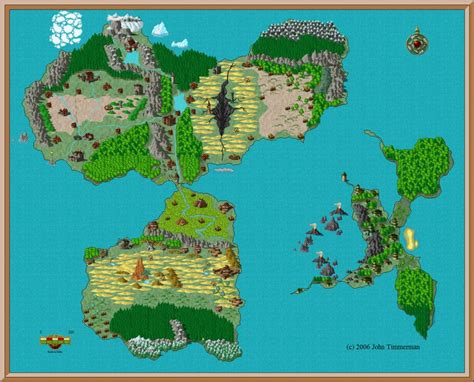 Fantasy World Map #1 - Free Fantasy Maps