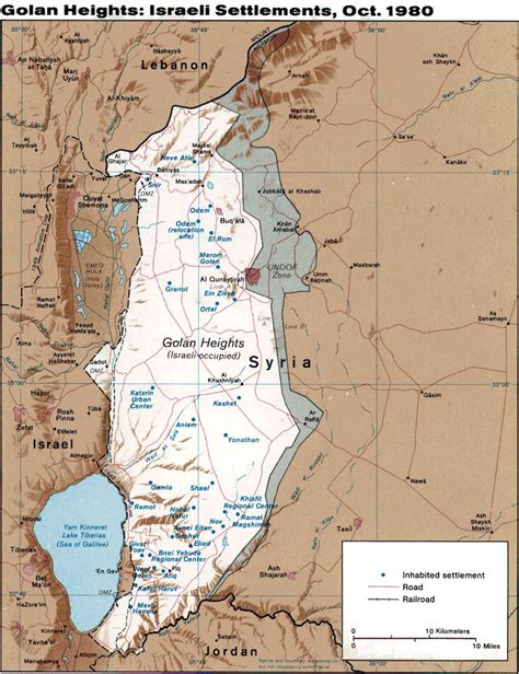 Israel-Syria Alpha Fence Golan Heights