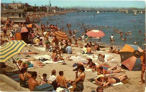 Long Beach postcard of Belmont Shores area. Hagins collection. | Shores ...