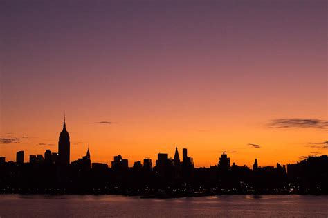 New York City Skyline Sunrise Photograph by Stephanie McDowell