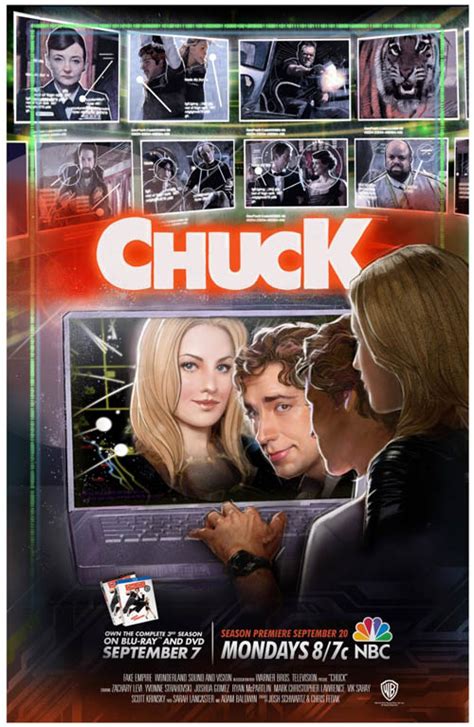 NBC Releases “Chuck” Season 4 Poster | Slice of SciFi