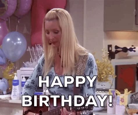 Happy Birthday GIF by Friends - Find & Share on GIPHY