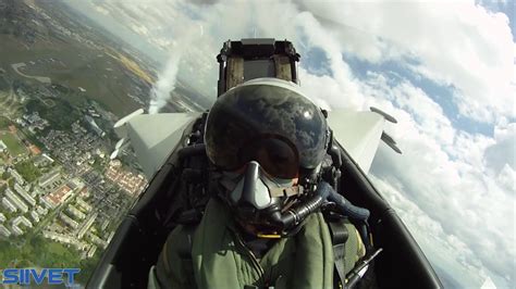 Eurofighter Typhoon Cockpit Rear View Airshow Display - YouTube