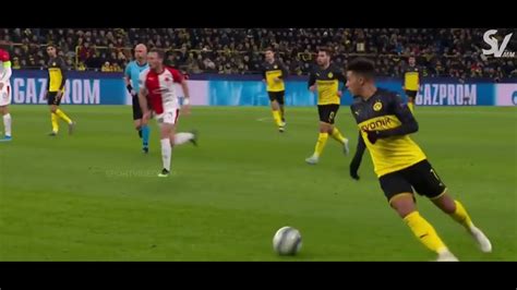 Jadon Sancho 2020 Skills, Goals & Assists ⚫🔶 - YouTube