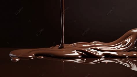 Background Latar Belakang Ilustrasi Lelehan Coklat, Cokelat, Mencair, Romantis Latar Belakang ...