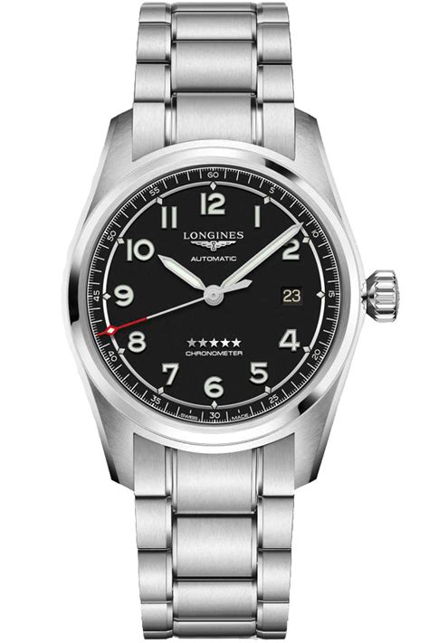 Longines Longines Spirit 40mm Black Dial L3.810.4.53.6 - Precision Watches & Jewelry