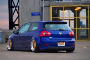 Blue VW Mk5 R32 on BBS Super RS rims | VW Golf Tuning