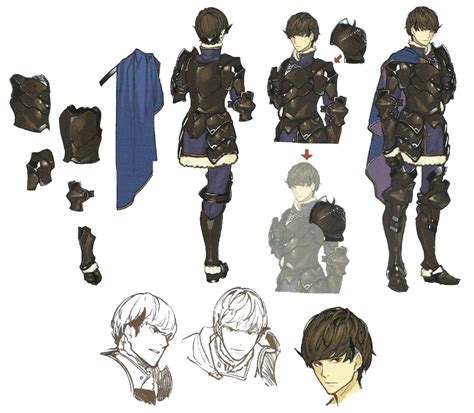 Berkut Concept Art - Fire Emblem Echoes: Shadows of Valentia Art Gallery