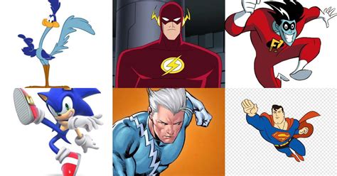 Top 13 Fast Cartoon Characters: Lightning Speed Heroes