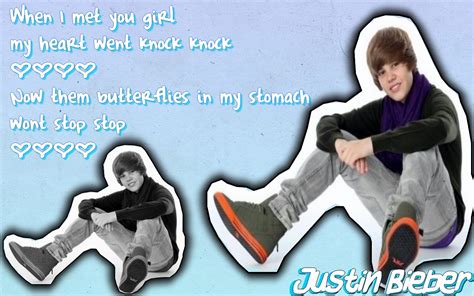 Justin Bieber - One Time Lyrics - Justin Bieber Wallpaper (9771568) - Fanpop