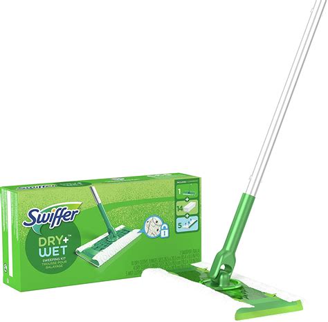 Swiffer Sweeper 2-in-1 Mops for Floor Cleaning, Dry and Wet Multi ...