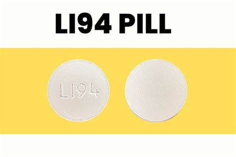 li94 Pill Identification (White/Round) - Healthpluscity