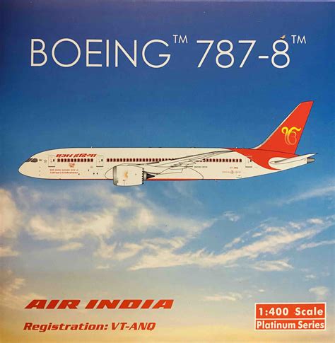 Air India Boeing 787-8 ‘Shri Guru Nanak Dev Ji – 550 Years Celebrations’ livery VT-ANQ (1:400 scale)